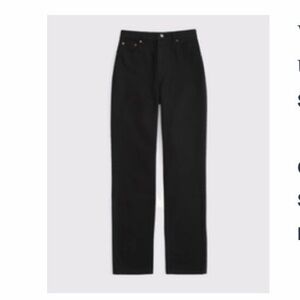 Abercrombie & Fitch '90s Straight Ultra High Rise Jeans